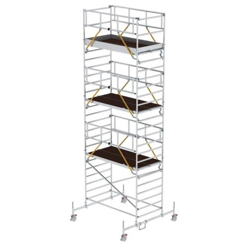 MUNK Rollgerüst SG mit Doppelplattform 1,35x2,45m Plattform 8,62m AH