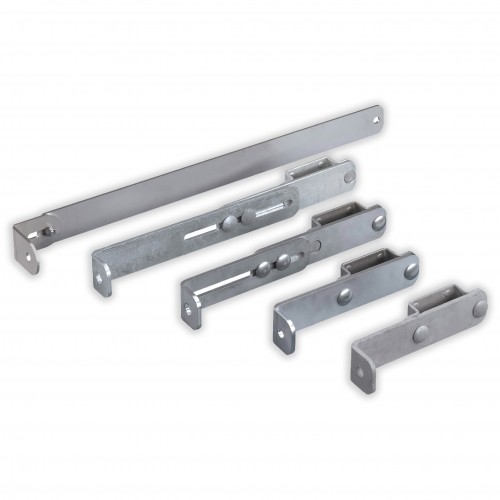 Hailo Wandhalter für Steigleitern Typ VAO 72x25mm Holm 165-300mm inkusive Zuganker Stahl verzinkt verstellbar