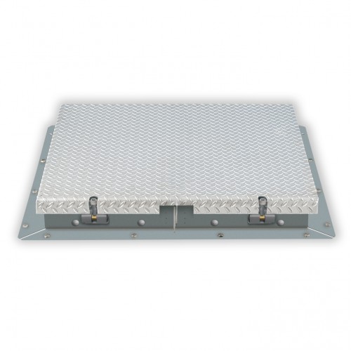 Hailo Schachtabdeckung HS7 Edelstahl 4mm begehbar und tagwasserdicht