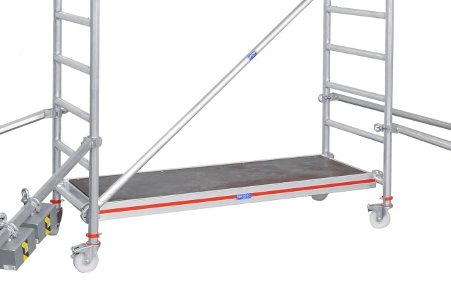 Hymer Einzelteil Gerüst Bühne ohne Durchstiegsklappe - Durchstieg möglich 2,95x0,65m