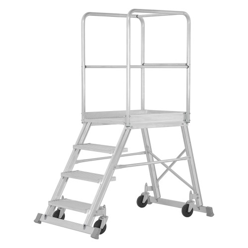 Hymer Podesttreppe fahrbar einseitig begehbar 4 Stufen