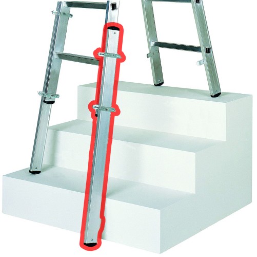 Iller Verlängerungsschenkel für Aluminium Leitern stufenlosen Ausgleich 2 Stück