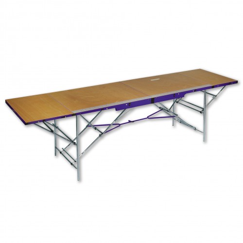 Iller Tapeziertisch 4-teilig, 2-3m lang 300x60cm