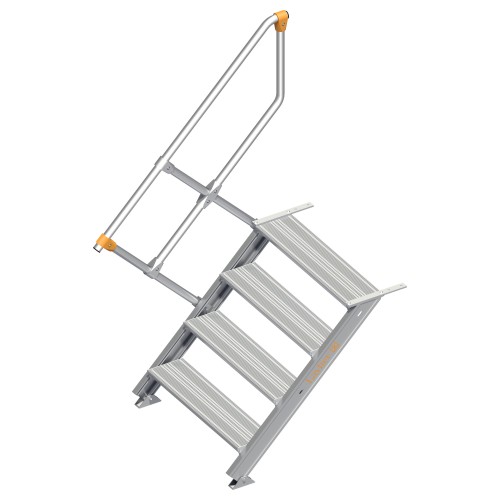 Layher 111 Treppe 45° 800mm breit 4 Stufen