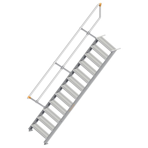 Layher 111 Treppe 45° 800mm breit 12 Stufen