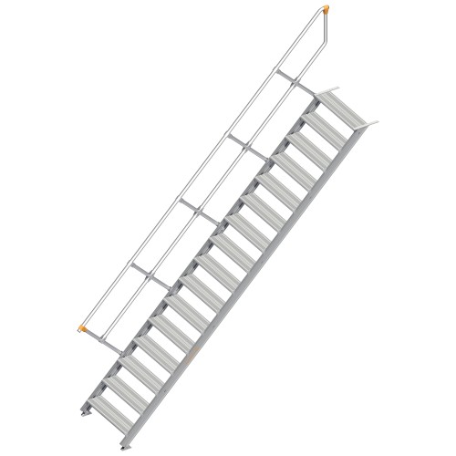 Layher 111 Treppe 45° 800mm breit 16 Stufen