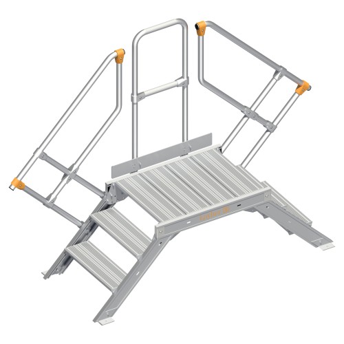 Layher 114 Übergang stationär 45° 600mm 3 Stufen