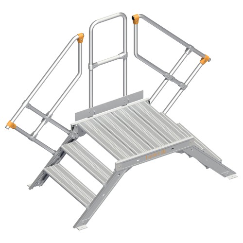 Layher 114 Übergang stationär 45° 800mm 3 Stufen