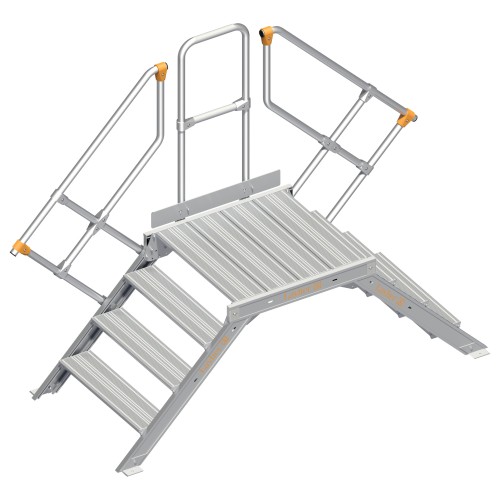 Layher 114 Übergang stationär 45° 800mm 4 Stufen