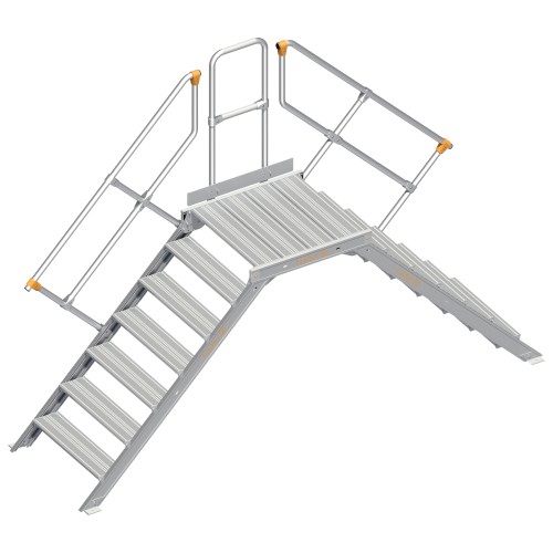 Layher 114 Übergang stationär 45° 800mm 7 Stufen