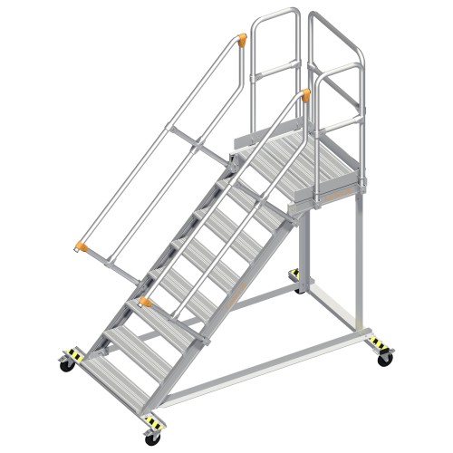 Layher 113 Wartungsbühne 45° 80cm 8 Stufen