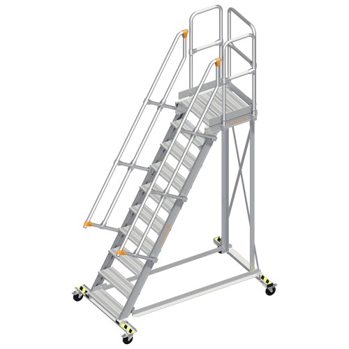 Layher 113 Wartungsbühne 60° 600mm 10 Stufen