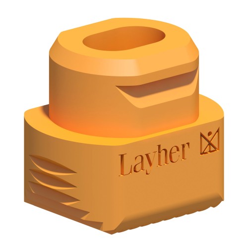 Layher Ersatzteilfuß für Gerüstanlegeleiter 1004 10-20 Sprossen