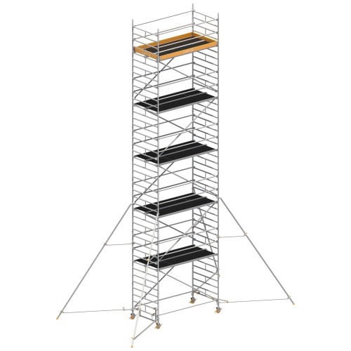 Layher Rollgerüst Uni Breit P2 mit Gerüststützenlänge 5,0m, 12,20m AH