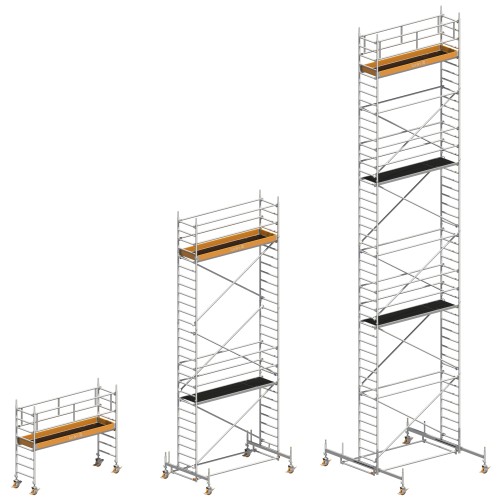 Layher Rollgerüst Uni Standard Normal-Aufbau (DIN EN 1004:2004)