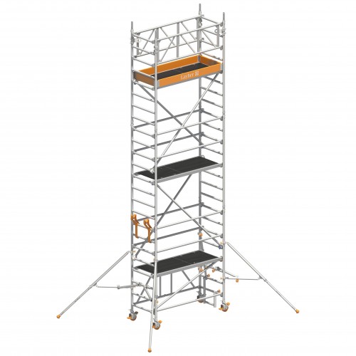 Layher Schalungsbühne mit Sicherheitsaufbau P2 7,15m AH