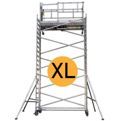 Lockhard Fahrgerüst Alulift XL Erweiterung 1 Meter elektrisch höhenverstellbar