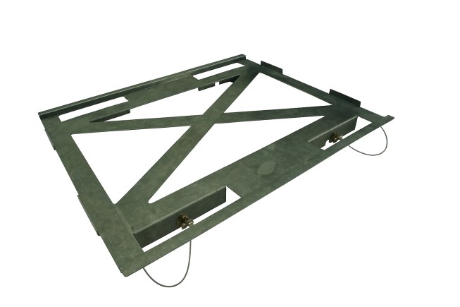 Mauderer Bavaria Leiterlift Zubehör Adapter für Material-Transportboxen