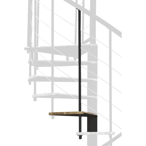 Minka Höhenerweiterung für Fusion 120cm Durchmesser Eiche Schwarz