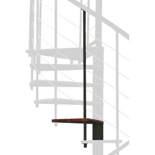 Minka Höhenerweiterung für Fusion 120cm Durchmesser Walnuss Schwarz
