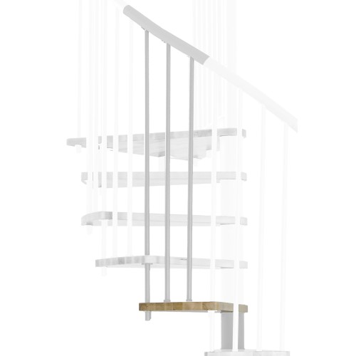 Minka Höhenerweiterung für Spiral Effect 140cm Durchmesser Eiche Weiß