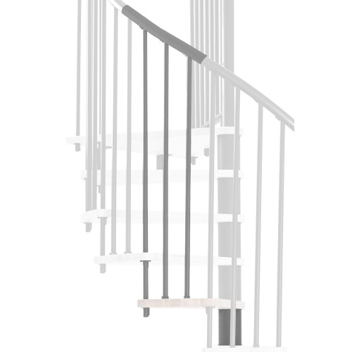 Minka Höhenerweiterung für Spiral Effect 140cm Durchmesser Weiß Grau
