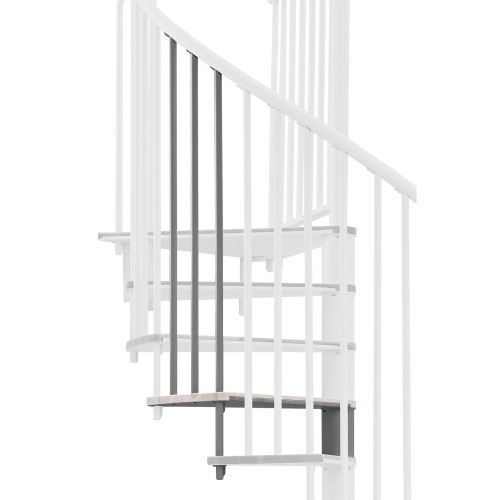 Minka Höhenerweiterung für Switch 140cm Durchmesser Weiß Grau