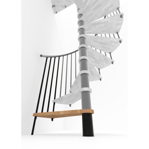 Minka Höhenerweiterung für Spiral Smart 160cm Durchmesser Buche Schwarz