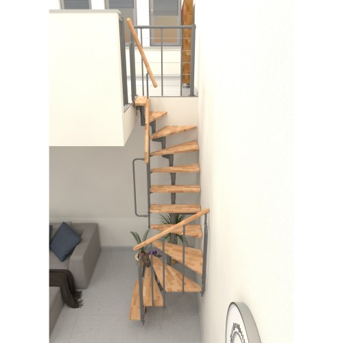 Minka Mittelholmtreppe Joker Turn 180° 35 - 304cm Geschosshöhe