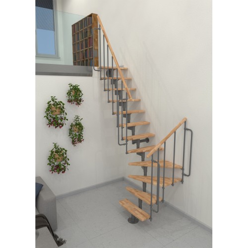 Minka Mittelholmtreppe Joker Turn 35 - 304cm Geschosshöhe