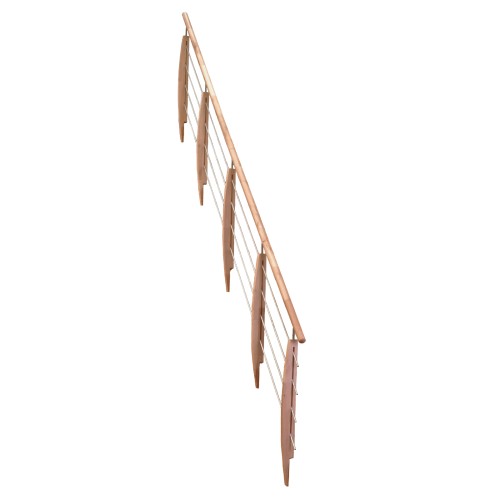 Minka Treppengeländer für die Raumspartreppen Home, Classic, Home Turn und Classic Turn Untergurte Buche