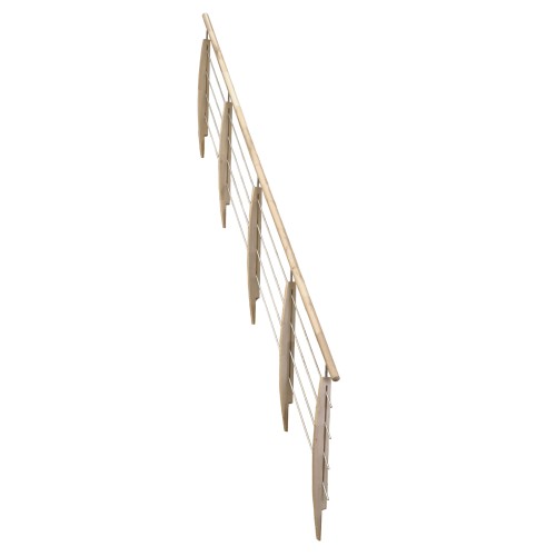 Minka Treppengeländer für die Raumspartreppen Home, Classic, Home Turn und Classic Turn Untergurte Fichte