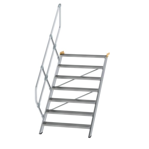 MUNK Treppe 45°  inkl. einen Handlauf, 1000mm Stufenbreite, 7 Stufen