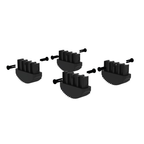 MUNK Innenschuh für Vollkunststoffleiter 98x25mm 4 Stück