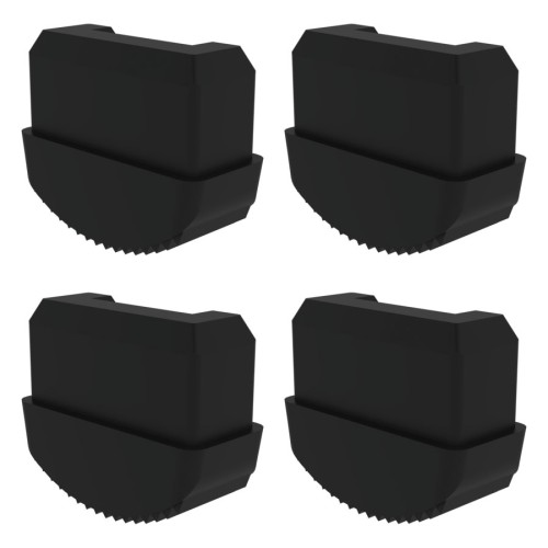 MUNK Innenschuhe für Podestleiter 59x26mm 4 Stück
