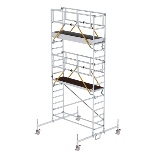 MUNK Rollgerüst SG 0,75x2,45m Plattform 6,66m AH