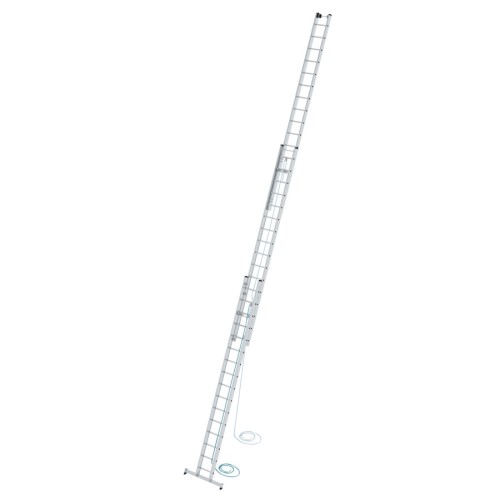 MUNK Seilzugleiter mit nivello-Traverse 3x16 Sprossen