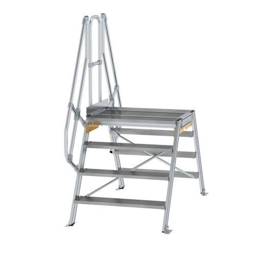 MUNK Überstieg 60° inkl. einen Handlauf, Stufenbreite 1000mm, 2x4 Stufen