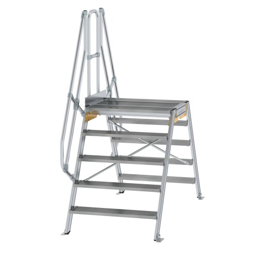 MUNK Überstieg 60° inkl. einen Handlauf, Stufenbreite 1000mm, 2x5 Stufen