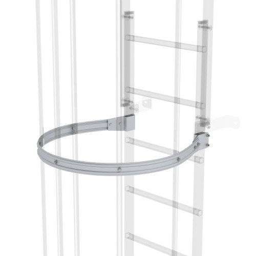 MUNK Rückenschutzbügel ø 700mm Aluminium eloxiert