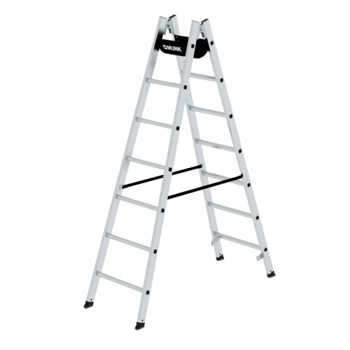 MUNK Sprossenstehleiter 2x7 Sprossen