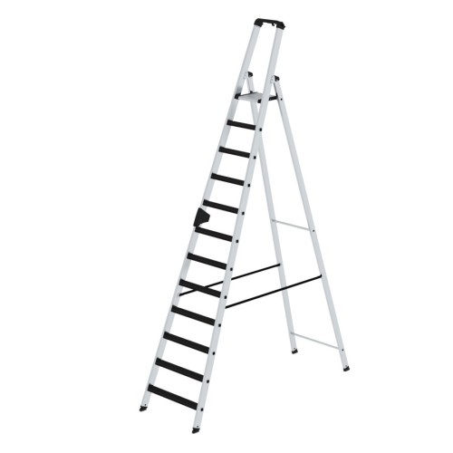 MUNK Stehleiter mit clip-step 12 Stufen