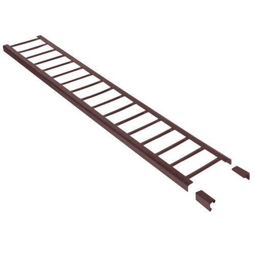 Schneefanggitter, 20cm hoch, 2,0 m lang, braun