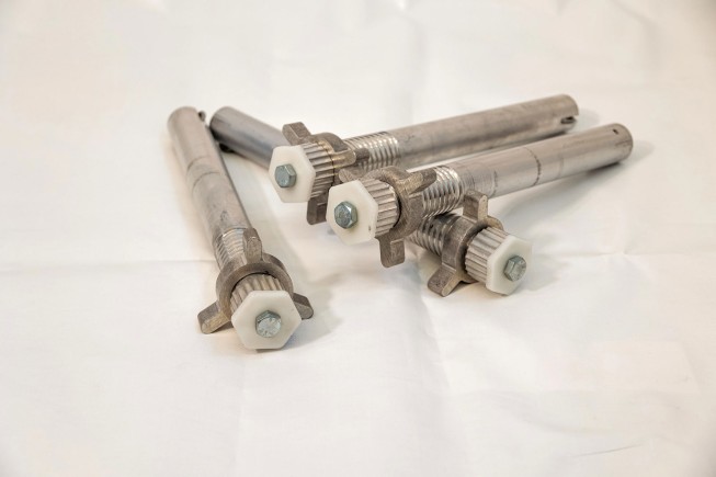 Werner Klappgerüst Tower 3T Rollenadapter zur Höhenverstellung 4 Stück