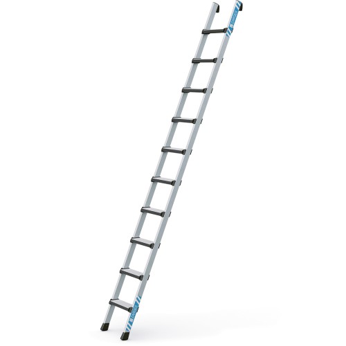 Zarges Anlegeleiter Comfortstep L 10 gepolsterte Stufen
