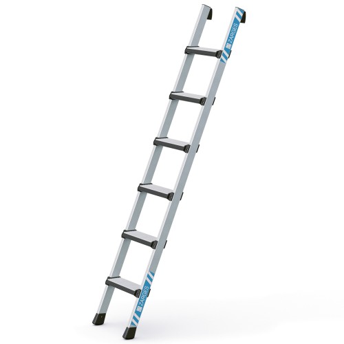 Zarges Anlegeleiter Comfortstep L 6 gepolsterte Stufen