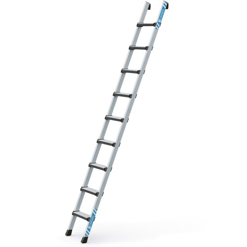 Zarges Anlegeleiter Comfortstep L 9 gepolsterte Stufen