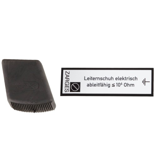 Zarges Außenschuh für Stufenleitern elektrisch ableitfähig 48x25mm