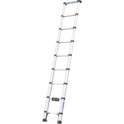 Zarges Compactstep L Teleskop- Sprossen- Anlegeleiter 9 Sprossen