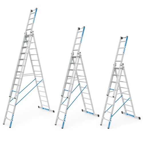 Zarges Stufen-Mehrzweckleiter Skymaster Plus X 3-teilig